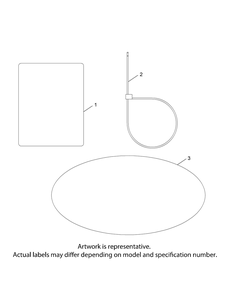 Kohler Kt735-3012 Labels Diagram and Parts List for XT2-LX46KH (13WQA1CT010)(2015) Cub Cadet Lawn Tractor
